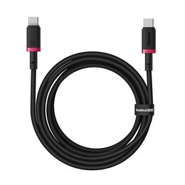 Rychlonabíjecí kabel Baseus Dura USB-C/USB-C 2m 100W červeno černý