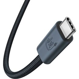 Datový kabel Baseus Flash USB-C/USB-C 1m 240W černý