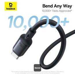 Datový kabel Baseus PicoGo magnetic USB-C/USB-C 1m 240W černý