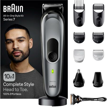 MGK7420 MULTIFUN. ZASTŘIHOVAČ 10V1 BRAUN