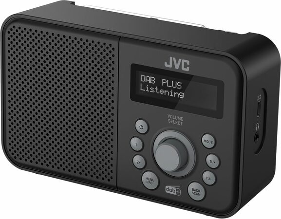 JVC Radiopřijímač DAB+ RA-E313B-DAB