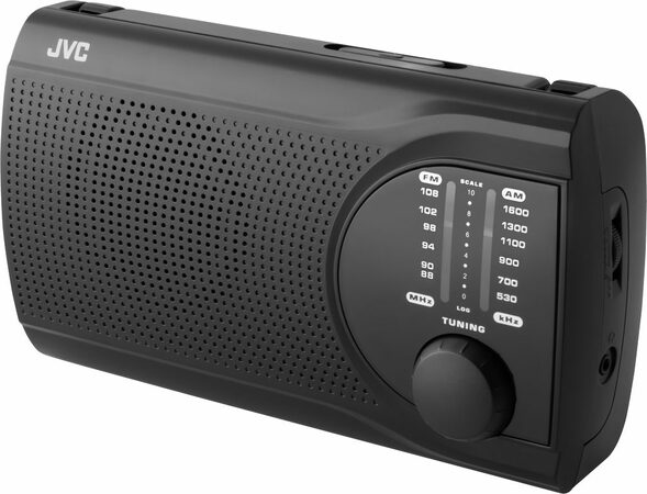 JVC Radiopřijímač RA-E321B, černý