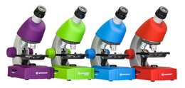 Bresser Junior 40x-640x Microscope, blue