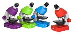Bresser Junior 40x-640x Microscope, blue