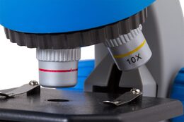 Bresser Junior 40x-640x Microscope, blue