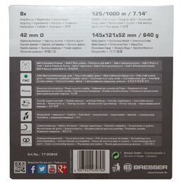 Binokulární dalekohled Bresser Pirsch 8x42