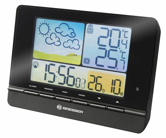 Meteostanice Bresser MeteoTrend Colour RC, černá