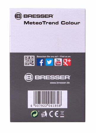 Meteostanice Bresser MeteoTrend Colour RC, černá