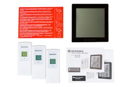 Meteostanice Bresser Temeo Hygro Quadro, černá