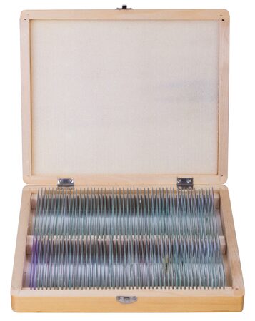 Bresser Prepared Slides 100pcs, w/case