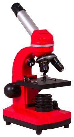 Bresser Junior Student Biolux SEL Microscope, red