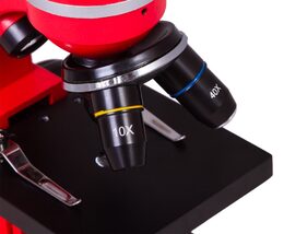 Bresser Junior Student Biolux SEL Microscope, red