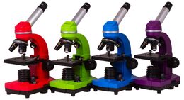 Bresser Junior Student Biolux SEL Microscope, blue