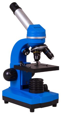 Bresser Junior Student Biolux SEL Microscope, blue