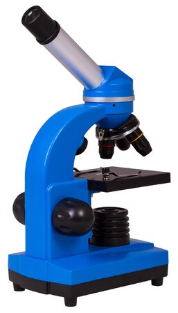 Bresser Junior Student Biolux SEL Microscope, blue