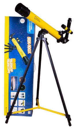 Hvězdářský dalekohled Bresser National Geographic 50/600 AZ s držákem