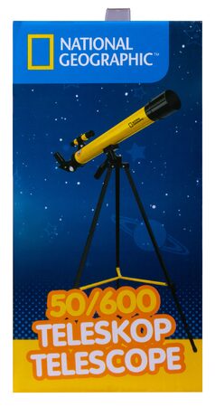 Hvězdářský dalekohled Bresser National Geographic 50/600 AZ s držákem