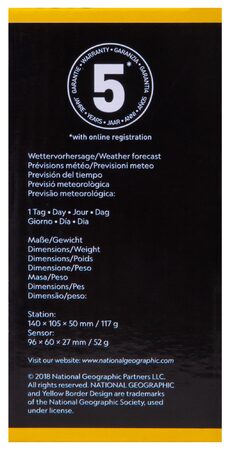 National Geographic Weather Station Transparent