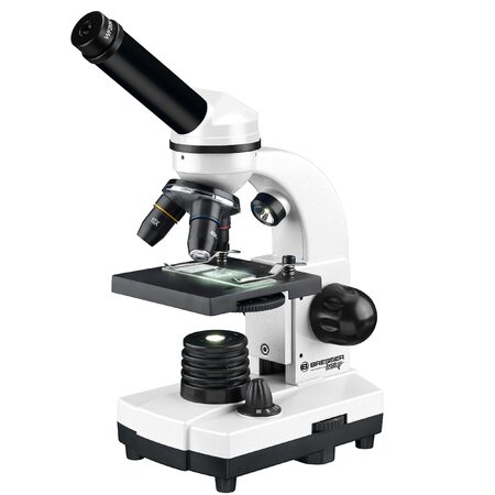 Mikroskop Bresser Junior Biolux SEL 40–1600x s kufříkem, bílý