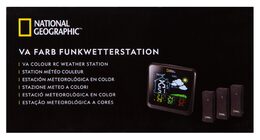 Barevná meteostanice Bresser National Geographic VA se 3 venkovními senzory