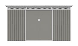 Zahradní domek G21 GRAH 700 - 340 x 206 cm, metalický šedý