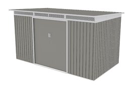 Zahradní domek G21 GRAH 700 - 340 x 206 cm, metalický šedý
