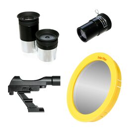 Teleskop Bresser Pollux 150/750 EQ3 se solárním filtrem