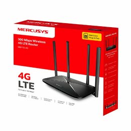 Modem TP-Link Mercusys MB115-4G LTE s WiFi routerem, 3x LAN, 1x WAN, 1x slot SIM, 2,4