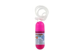 Teddies pokladnička na krk se šňůrkou 11,5cm plast asst 5 barev vodotěsná