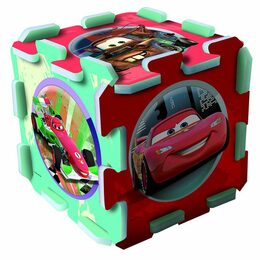 Pěnové puzzle Cars/Auta 32x32x1cm 8ks v sáčku