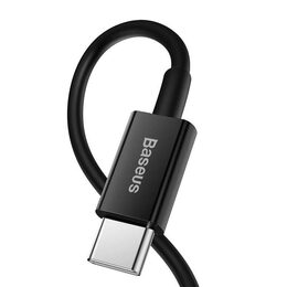 Rychlonabíjecí datový kabel Baseus Superior Series USB-C/Lightning 20W 2m černý