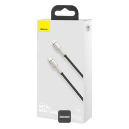 Datový kabel Baseus Cafule USB-C/Lightning 1m PD 20W černý