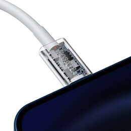 Datový kabel Baseus Superior USB-C/Lightning 1m 20W bílý