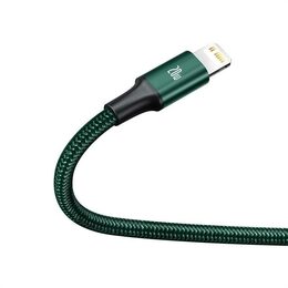 Datový kabel Baseus Rapid 3v1 USB-C/microUSB, Lightning, USB-C 1,5m PD 20W zelený