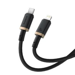 Rychlonabíjecí kabel Baseus Dura USB/Lightning 2m 20W černo zlatý