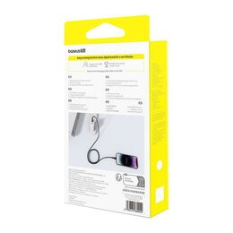 Rychlonabíjecí kabel Baseus Dura USB/Lightning 2m 20W černo zlatý