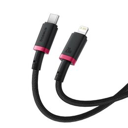Rychlonabíjecí kabel Baseus Dura USB/Lightning 2m 20W červeno černý
