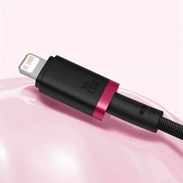 Rychlonabíjecí kabel Baseus Dura USB/Lightning 2m 20W červeno černý