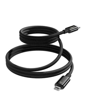Magnetický nabíjecí kabel Baseus Tungsten USB-C/Lightning 1m 20W černý