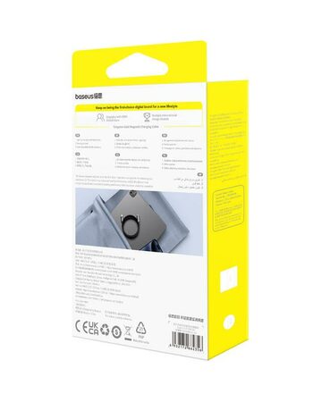 Magnetický nabíjecí kabel Baseus Tungsten USB-C/Lightning 1m 20W černý