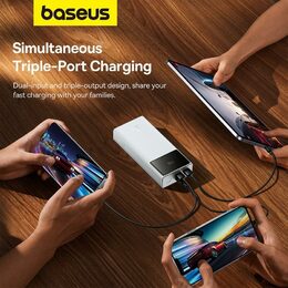 Powerbanka Baseus Star-Lord 20000mAh, 30W bílá
