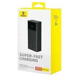 Powerbanka Baseus Star-Lord 30000mAh, 30W černá