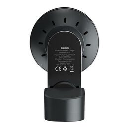 Magnetický držák do auta s bezdrátovým nabíjením Baseus Big Energy černý