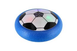 Air Disk fotbalový míč vznášející se plast 14cm na baterie se světlem v krabičce 20x20cm