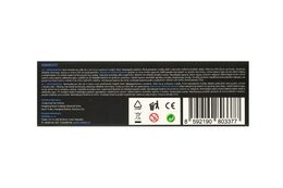 Air Disk fotbalový míč vznášející se plast 14cm na baterie se světlem v krabičce 20x20cm