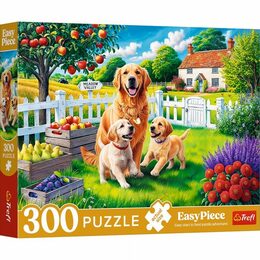 Puzzle Psi na venkově 300dílků 60x40cm v krabici 34x26x5cm