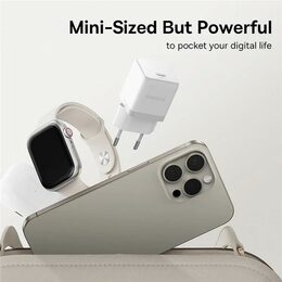 Rychlonabíječka do sítě Baseus Palm 20W USB-C PD QC 3.0 bílá