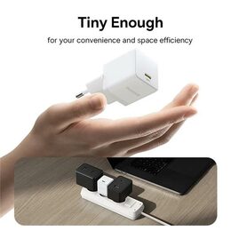 Rychlonabíječka do sítě Baseus Palm 20W USB-C PD QC 3.0 bílá