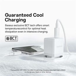 Rychlonabíječka do sítě Baseus Palm 20W USB-C PD QC 3.0 bílá