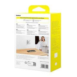 Rychlonabíječka do sítě Baseus Palm 20W USB-C PD QC 3.0 bílá